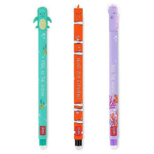 Generisch Erasable Pen Set Special Edition 3 Pens Perfect Cute 1ml Refill