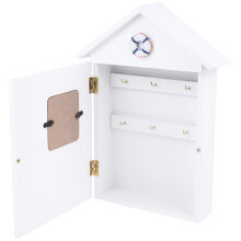 1St Key Box Organizer Voor Wand En Sleutelbewaring Wit