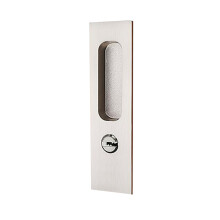 1Hidden Door Lock Alloy Met Stevige Knop Zilverkleurig