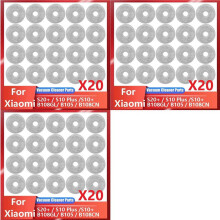 60x for Robot Vacuum S20+ / S10 /S10+/ B108GL / B105 / B108CN B113CN Parts Accessories Mop Cloth Spare Parts