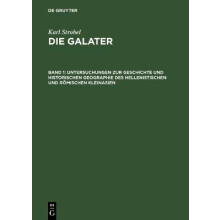 Die Galater Geschichte Und Eigenart Der Keltischen Staatenbildung