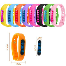 pulseras repelentes de mosquitos y garrapatas para las manos, ajustables, para protección contra insectos, ideales para viajes al aire