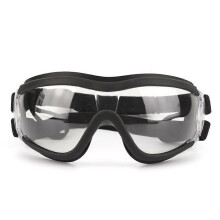 Gafas anti-UV para mascotas, gafas impermeables para perros, lentes curvas de policarbonato irrompibles, ajuste regulable para razas me