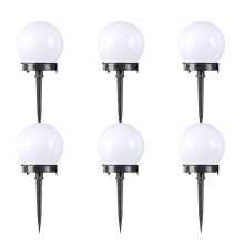 6St Solar Tuinlamp Graslicht Waterdicht Voor Tuinpad En Decoratie