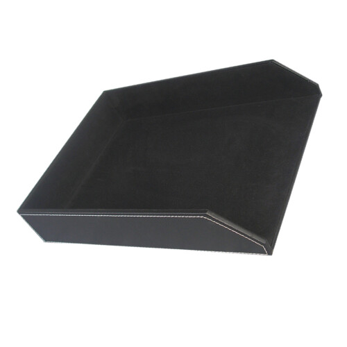 1Tray Organizer Zwart Voor Efficiënte Papieropslag