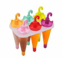 6St Kleurrijke Ijsvorm Ice Pop Ijsblokjes Maker