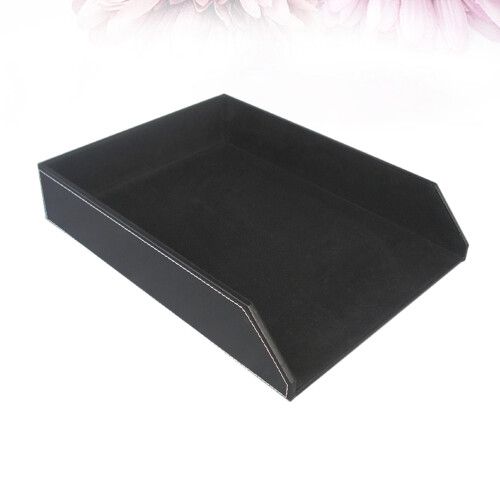 1Tray Organizer Zwart Voor Efficiënte Papieropslag 2
