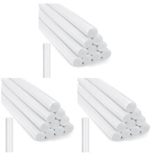 30 Pcs Floating Pool Noodles Foam Tube 1.5 X 35 Inch Floating Foam Tube Round Solid Noodle for Adults Swimming