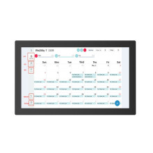 15.6inch Digital Calendar Family Planner HD Touchscreen with Chore Chart Meal Plans for Family Office US Plug