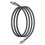 (2 m) USB-A to MFi-Certified Lightning Super-fast Charging Braided Data Cable, Black 12