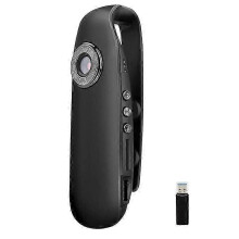 Kannettava vartalokamera videotallennuksella, 1080P puettava minikamera, EU-pistoke, kompakti handsfree-muotoilu