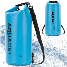 Aquaget waterdichte 20l tas voor toerisme, zeilen en kajakken - Blauw
