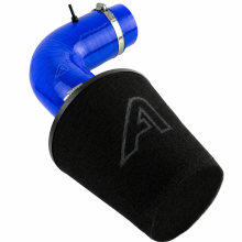 (Blue) Auto Silicone Hoses ASH Performance High-Flow Black Cold Air Intake Induction Upgrade Kit for Multiple VW, Audi, SEAT and Skoda Models