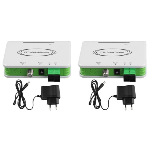 2X CATV System ONU FTTH Optical WDM Receiver Optical Node Active Triplexer SC/APC(A) EU PLUG
