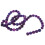 3X Sugilite Gemstone Round Beads 6mm 3