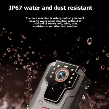 4K Body-Worn Camera with Anti-Shake, HD, Compact Design, Long Battery Life, Chest-Mounted Night Vision Device