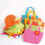6St Kinderstrohoeden Met , , Ademend Zomerhoed 6