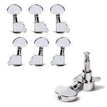 6St Tuning Pegs Voor Gitaar Met Stevige Metalen Behuizing