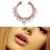 Modieuze Rose Gouden Alloy Neusring Decoratie 8