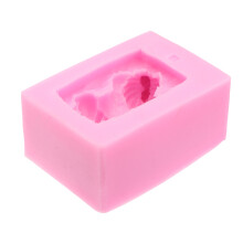 1Veilige Silicone Roze Babyvorm Voor DIY Cakebakken