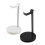 1Solid Base Headphone Stand Zwart Met Veilige Aluminium Houder 5