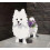 Γλάστρα για σκύλους Pomeranian, χαριτωμένη διακόσμηση κήπου σε γλάστρα για κατο 1