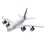 Μοντέλο αεροπλάνου A380 RC, 3-καναλιών 2.4GHz τηλεχειριζόμενο αεροσκάφος παιχνιδ 4