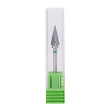 Ronde Zilveren Nail Grinding Head Voor Dode Huid Verwijdering