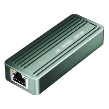 Cuibheoir Eitirnéid USB-C 10GbE, Cuibheoir Líonra USB 3.2 Cineál-C 10 Gigabit le Realtek RTL8159 do Windows 11