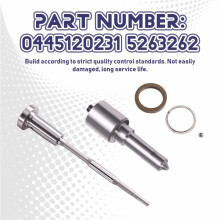 Kit de Réparation D'Injecteur de Carburant 0445120231 5263262 0 445 120 231 Kit de Révision D'Injecteur de Carburant pour Stable &