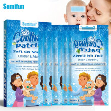 Sumifun Cooling Gel Patch Fever Reducer Soothing Ice Pack Headache Relief