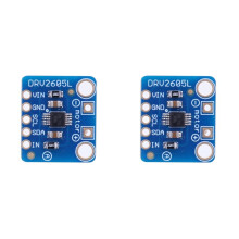 2X DRV2605L Haptic Motor Driver Controller Board 3V-5V with in/TRIG General Pin Vibration Motor Driver for