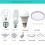 3X  PIR Infrared Motion Sensor Detection 220V Adjustable  Infrared Automatic LED Light Witch 3