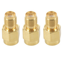 6PCS RF Coaxial Coax Adapter SMA Female to RP-SMA Male
