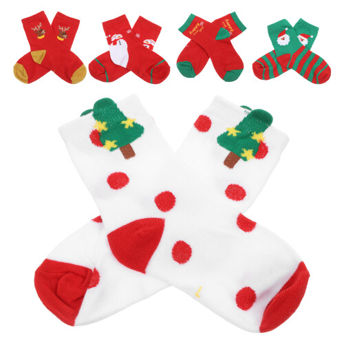 5Paren Kinder Kerst Multi Kleuriger Draagcomfort