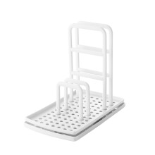 1Lichtgewicht Wit Plastic En Vaatdoekhouder Keuken