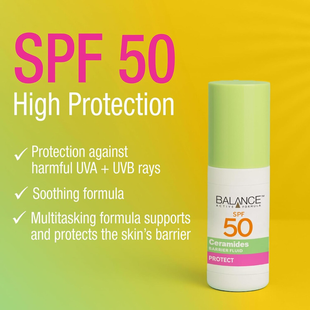 Balance Active Formula Ceramides Barrier Fluid SPF 50