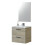Mueble de baño Aruba 60 con espejo 1