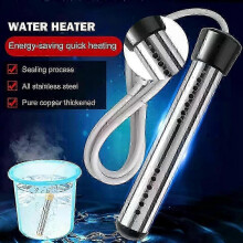 Riscaldatore elettrico a immersione da 3000 W per piscine e vasche da bagno, riscaldatore sommergibile portatile a riscaldamento rapido