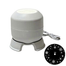 Lampada di proiezione oceanica rotante, proiettore subacqueo con rotazione dinamica e luminosità regolabile.