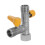 Duurzame Messing Douche-Afleidsklep Met Elegante Afwerking 1