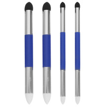 4St Spons Stick Set Voor Tekenen Met Dubbelzijdige Kunstblender