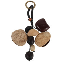 1Afrikaanse Notenschelp Shaker Armband Voor Meditatie En Yoga