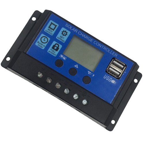 10A Solar Charge Controller , Geschikt Voor Loodaccu Laden