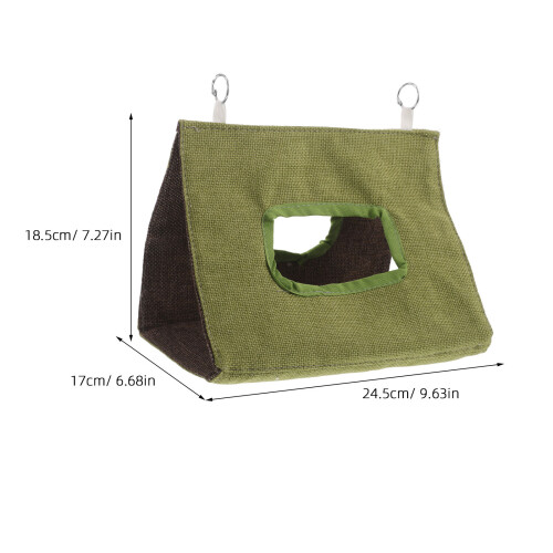 1Bird Hanging Snuggle Hut Wasbare Groene Hangmat