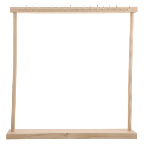 1Beige Sieradenhouder Halskettingen Met Stabiele Basis