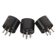 3St 4 Pin Audio Buissokkel Compatibel Met Vintage Apparatuur