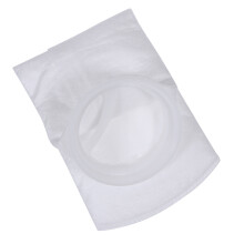 1Vissenfilterzak Wit Filter Sock Tropisch En Zout Water