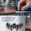 25St Carbon St Accessoires Thumb Screw Set Voor Desktop Cases 5