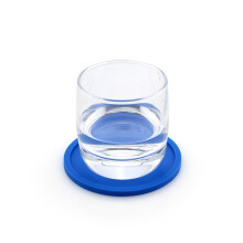 1Ronde Blauwe Silicone Placemat Beschermt Tegen Vocht